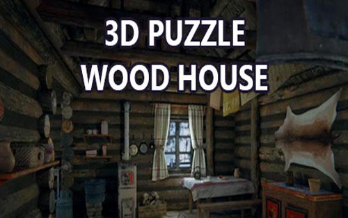 木屋 3D PUZZLE - Wood House